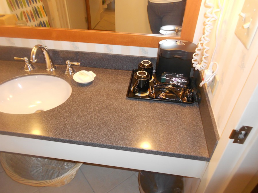 Bathroom Vanity/Coffee Maker