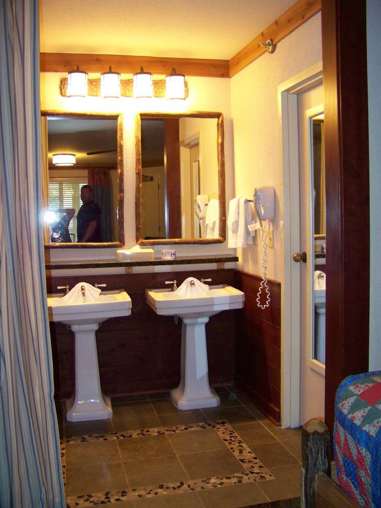 Bathroom view in room
