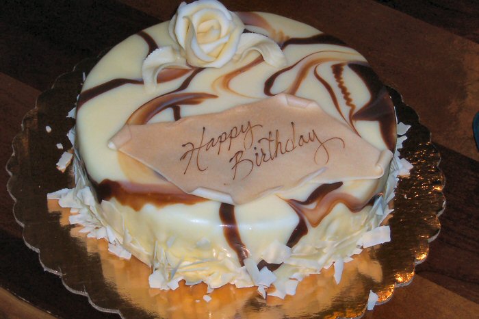 Bday cake from Wishes B'day cruise