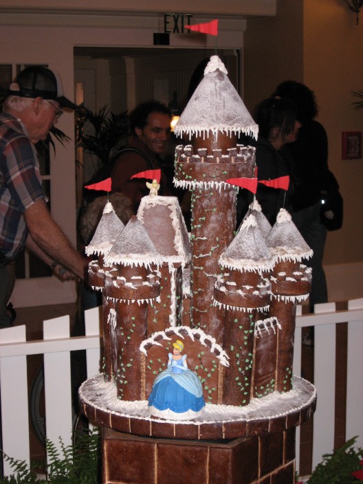 Beach Club gingerbread castle