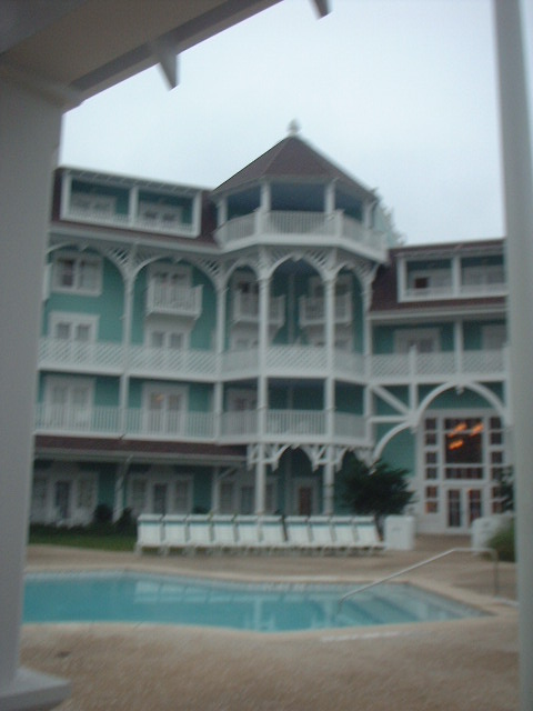 Beach Club Villas from quiet pool