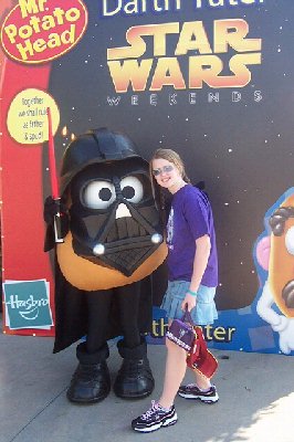 Becky & Darth Tater