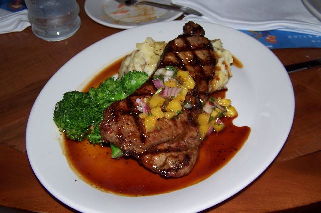 Beef Terriyaki at Kona Cafe
