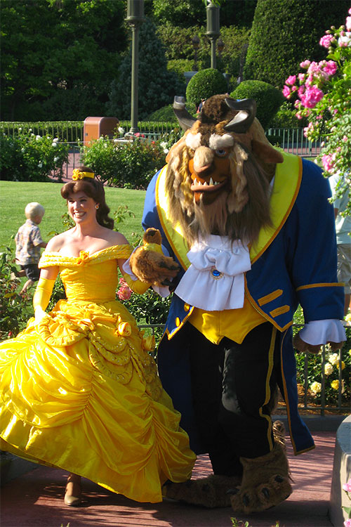 Belle and Beast at MK media event