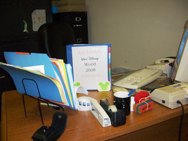 binder at work