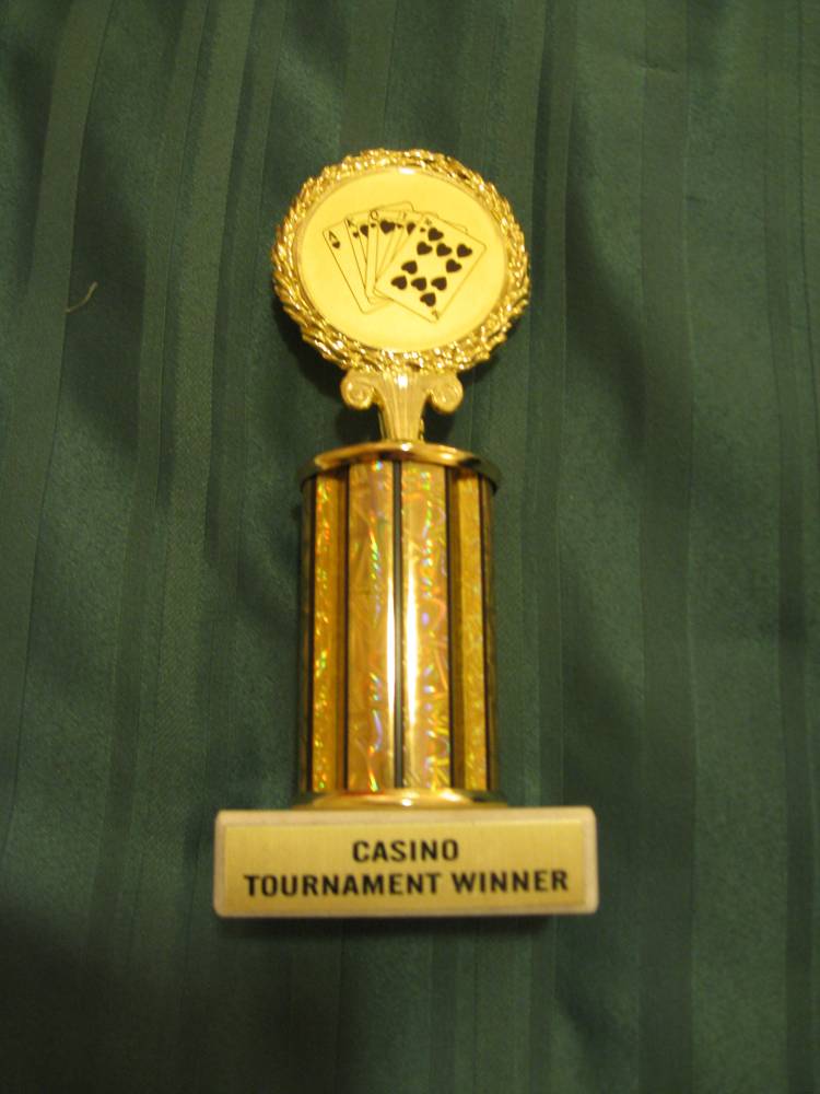 Black Jack 1st prize trophy