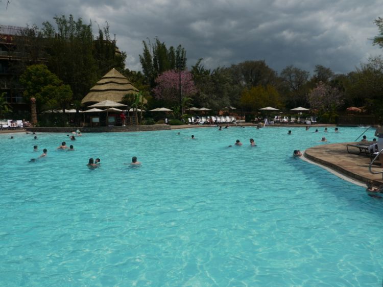 Blue pool