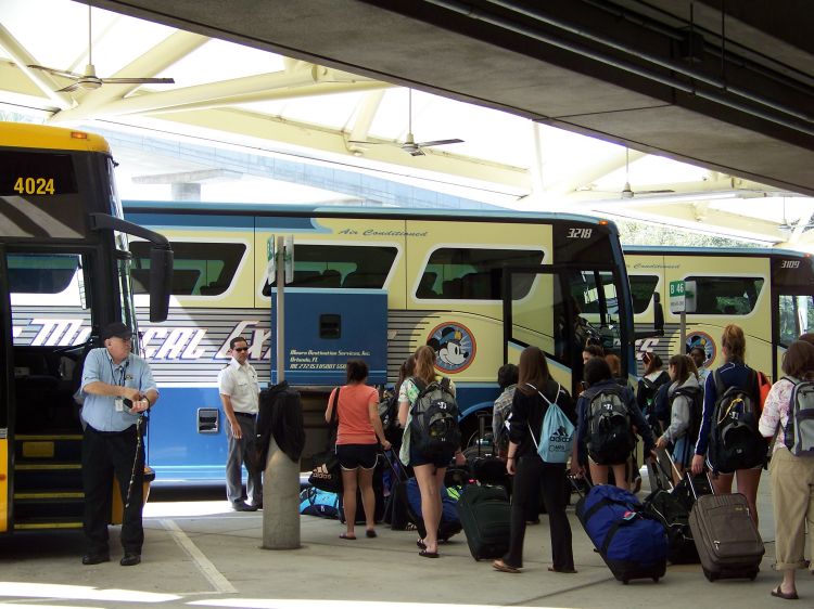 Boarding the Magical Express