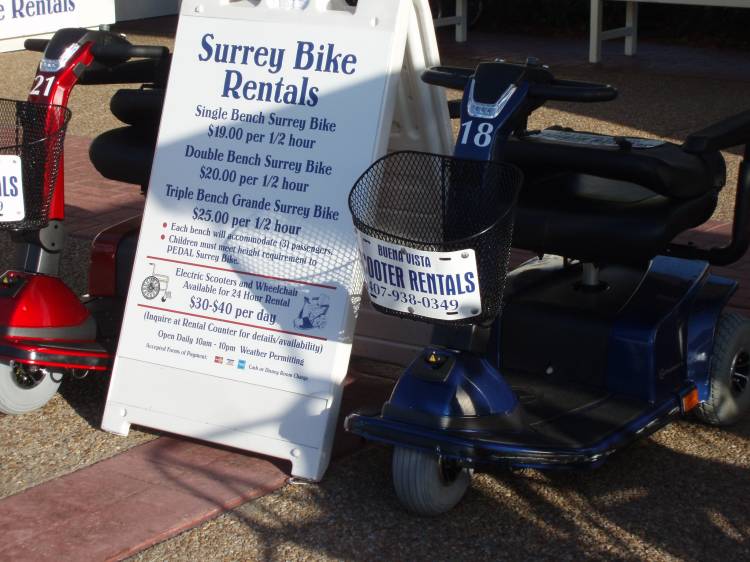 Boardwalk scooters