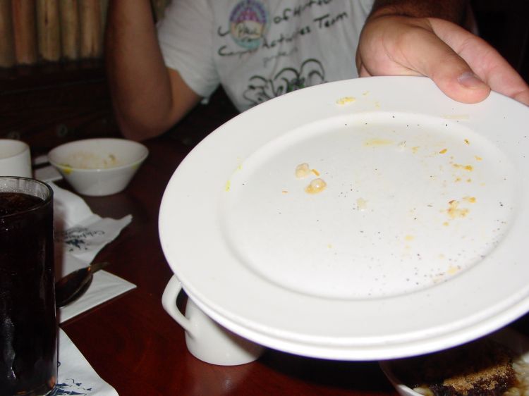 Boma Breakfast Empty Plate