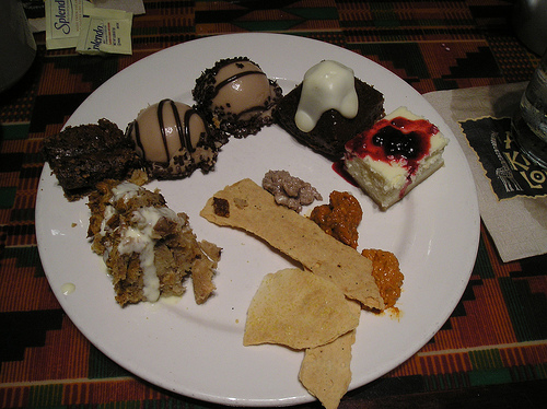 Boma desserts and flat breads