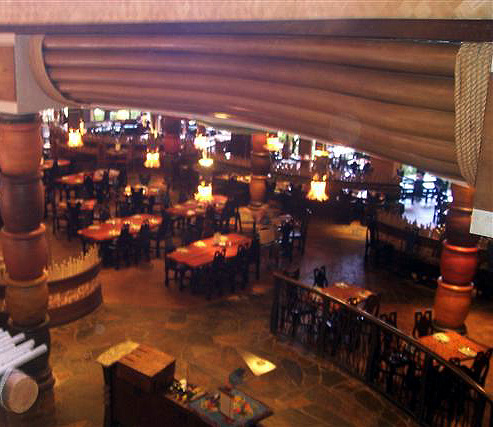 Boma dining room.