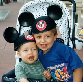 Boys first trip