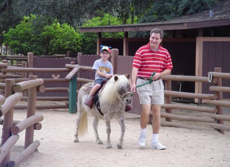 Brad, Daddy and Scout