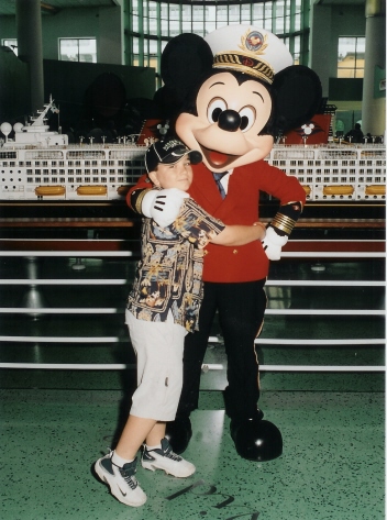 Brandon and Mickey in Port
