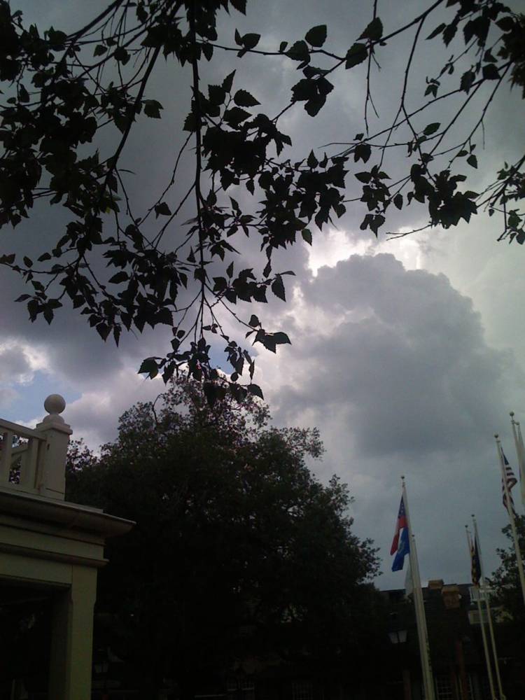 Brewing Storm at Yacht Club
