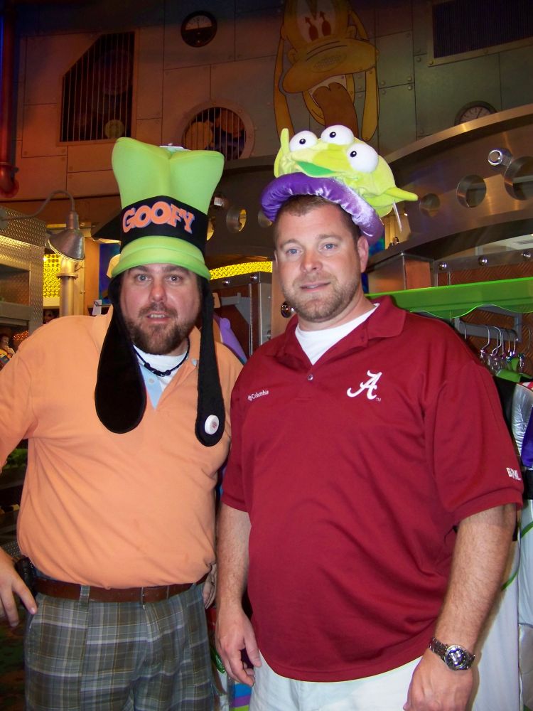 Bryan & Bob in Mouse Gear