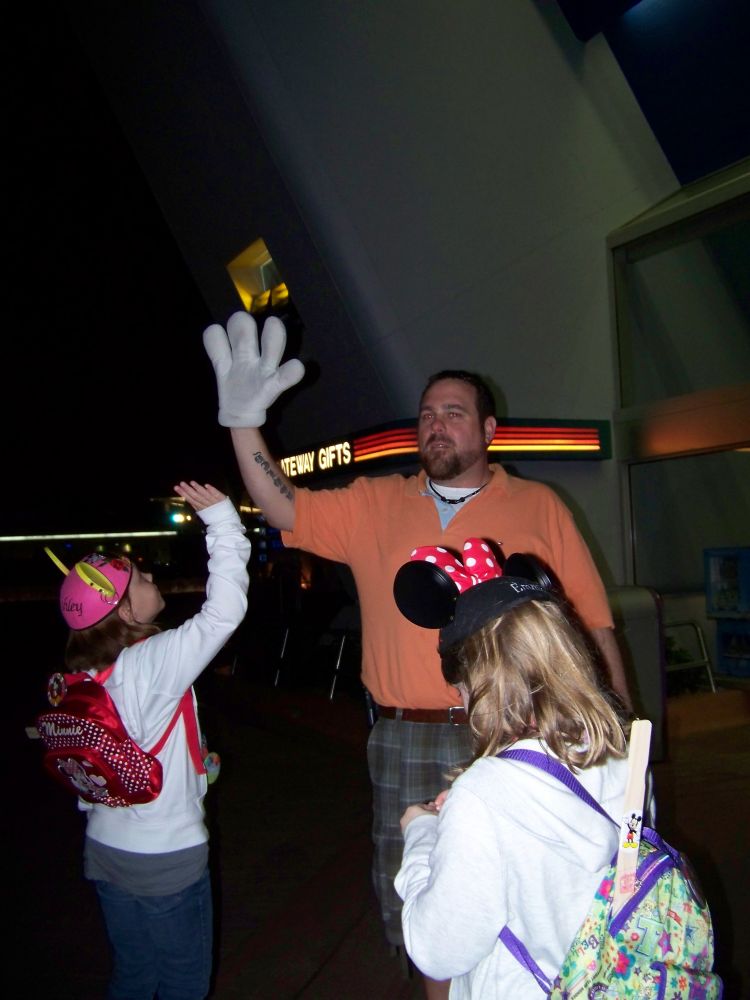 Bryan playing Cast Member