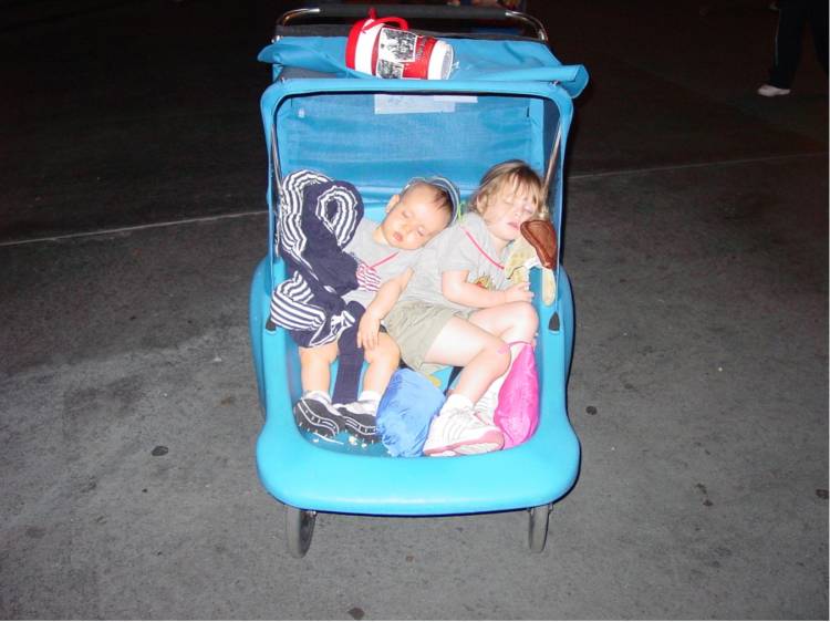 But Mom!  We're not tired !!!