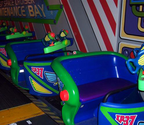 Buzz Lightyear vehicle.