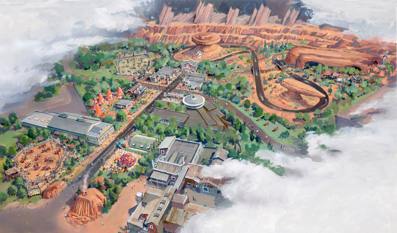 Cars-Land-Aerial-view-rendering