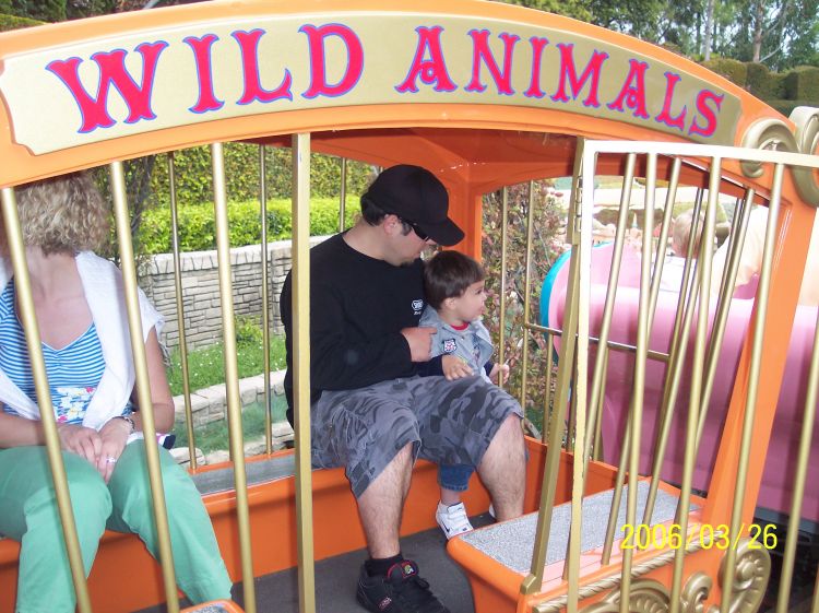 Casey Jr. Circus Train Ride Disneyland