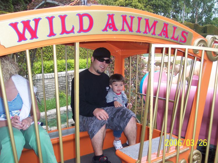 Casey Jr. Circus Train Ride Disneyland