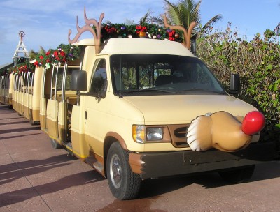 Castaway Cay tram
