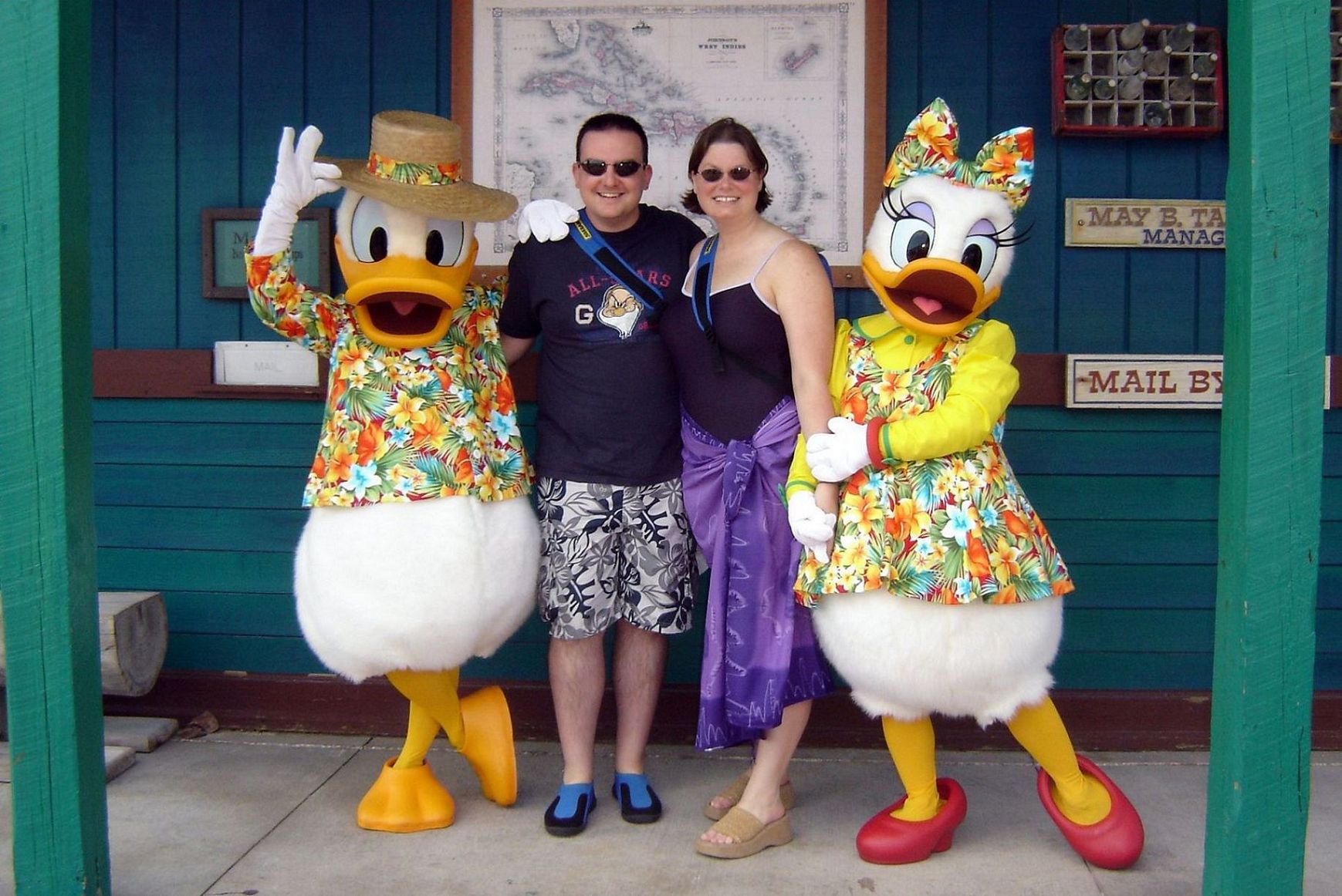 Castaway Cay with Donald and Daisy