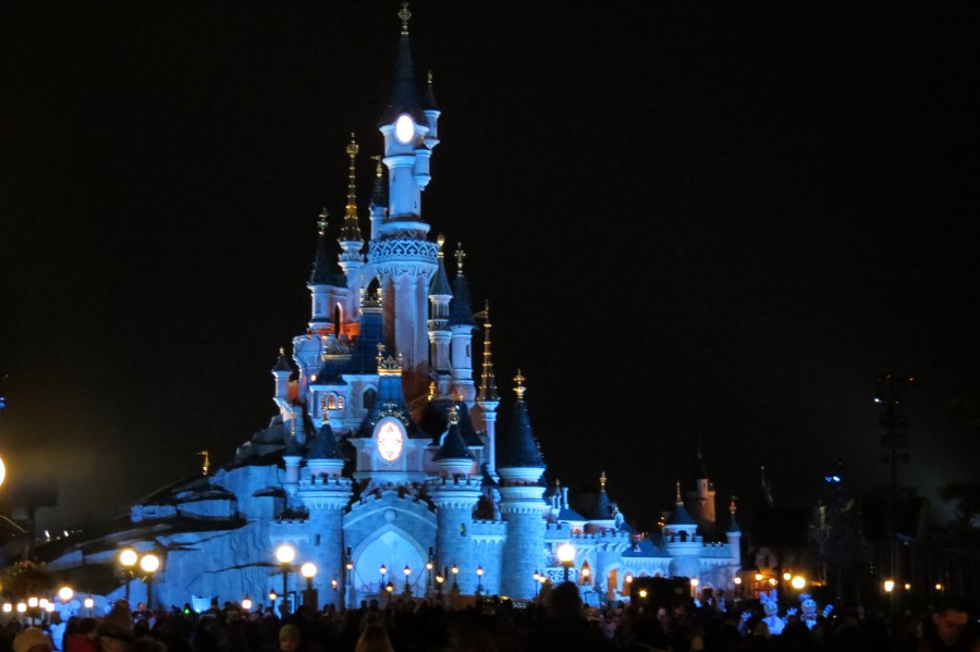 Castle at night