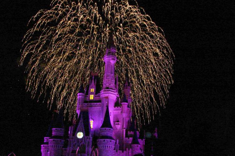 castle fireworks