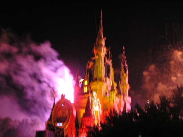 castle fireworks