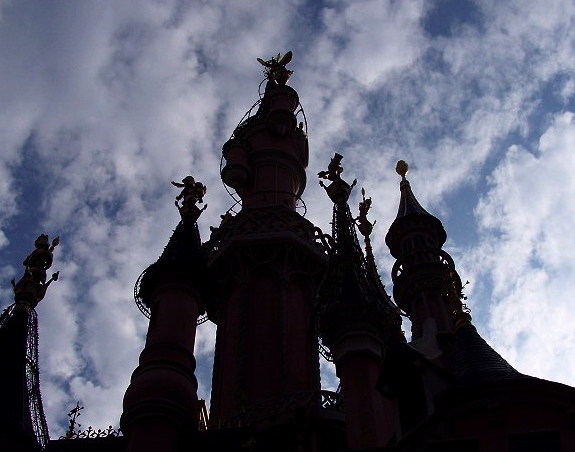 Castle silhouette