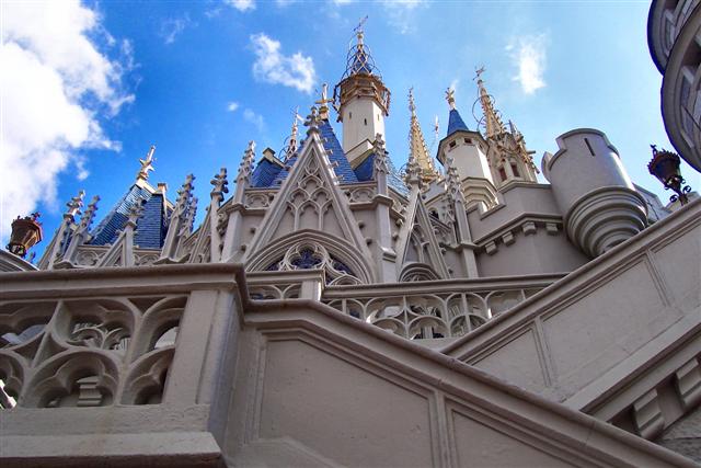 Castle view - up shot