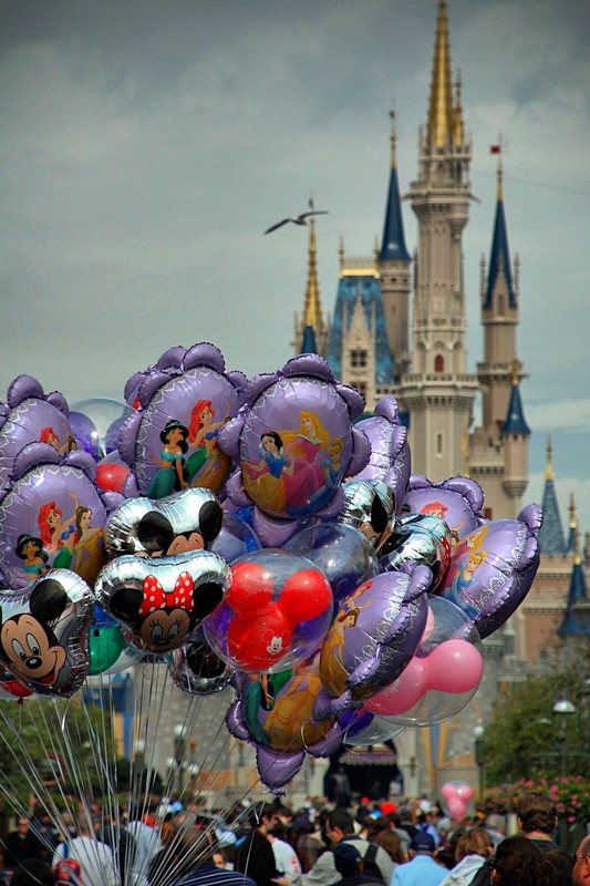 Castle With Balloons