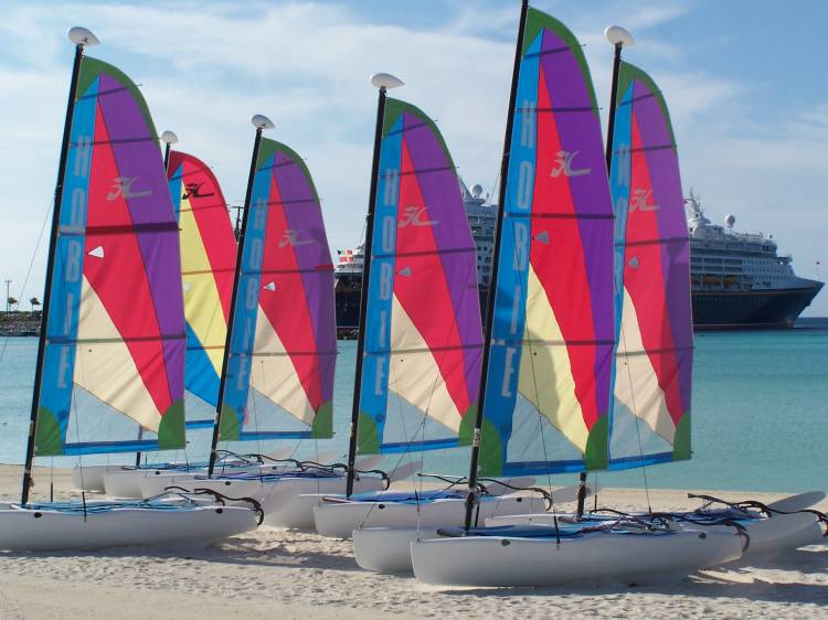 Cataway Cay sailboats