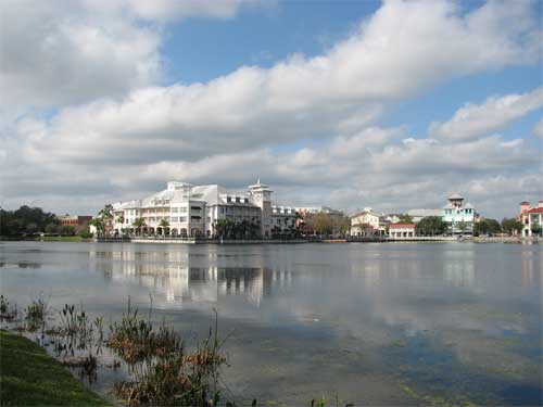 Celebration View from park