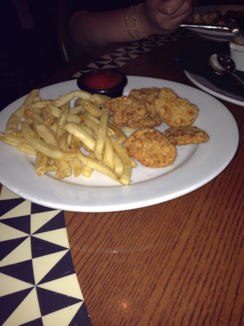 chicken nuggets kid's meal