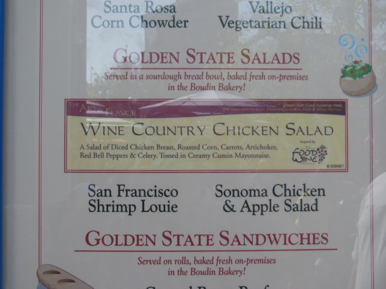 Chicken Salad @ Pacific Wharf Cafe