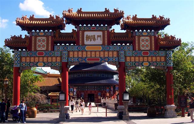 China gate.