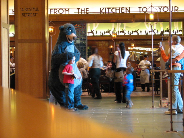 Chip and Dale Critter Breakfast at the Storyteller Cafe