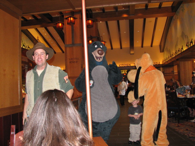 Chip and Dale Critter Breakfast at the Storyteller Cafe