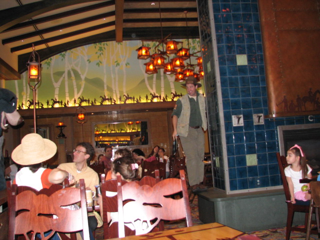 Chip and Dale Critter Breakfast at the Storyteller Cafe