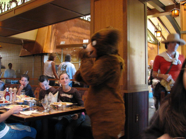 Chip and Dale Critter Breakfast at the Storyteller Cafe