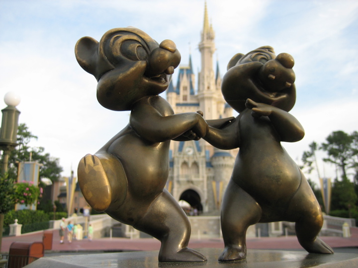 Chip and Dale Happy Dance