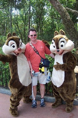 Chip, Dale & a nutter