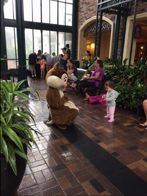 Chip & Dale In Lobby 4 - POFQ 09-10-17