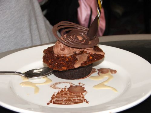 Chocolate pudding cake
