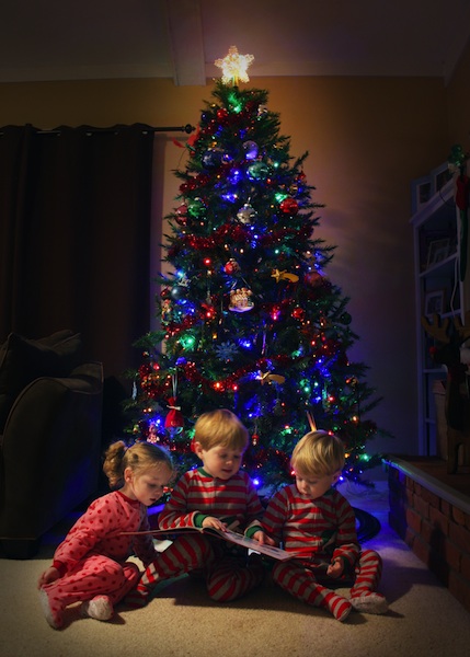 Christmas 2010 - CJ, Emily & Jack