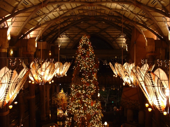 Christmas at Animal Kingdom Lodge